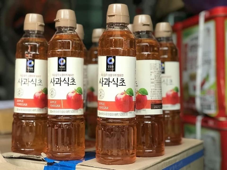 DẤM TÁO HỮU CƠ DEASANG HÀN QUỐC 500ML