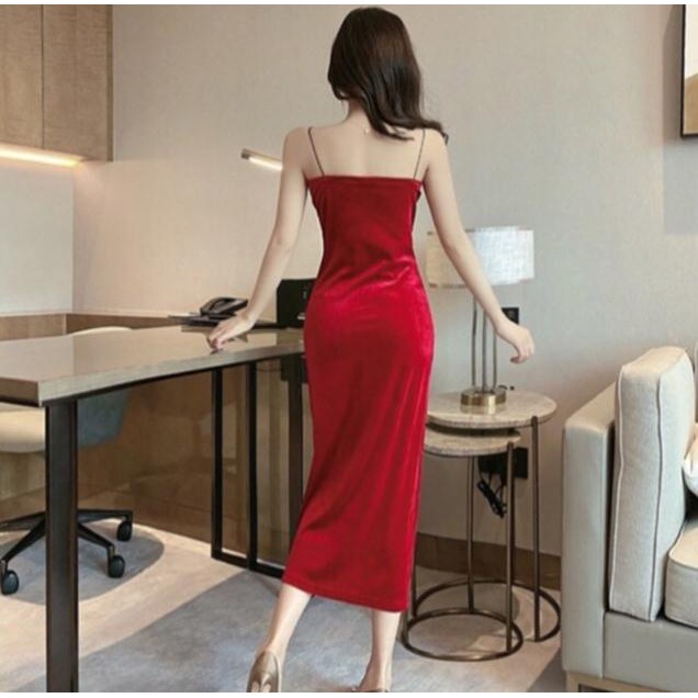 Body nhung 2d dáng dài