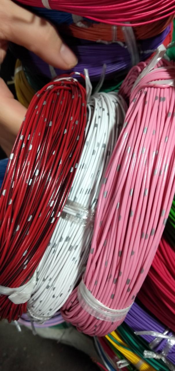 d Dây điện mềm 0.3 của nhật cuôn 100m