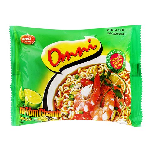 Mì tôm chanh Omni 75g - Thùng 30 gói