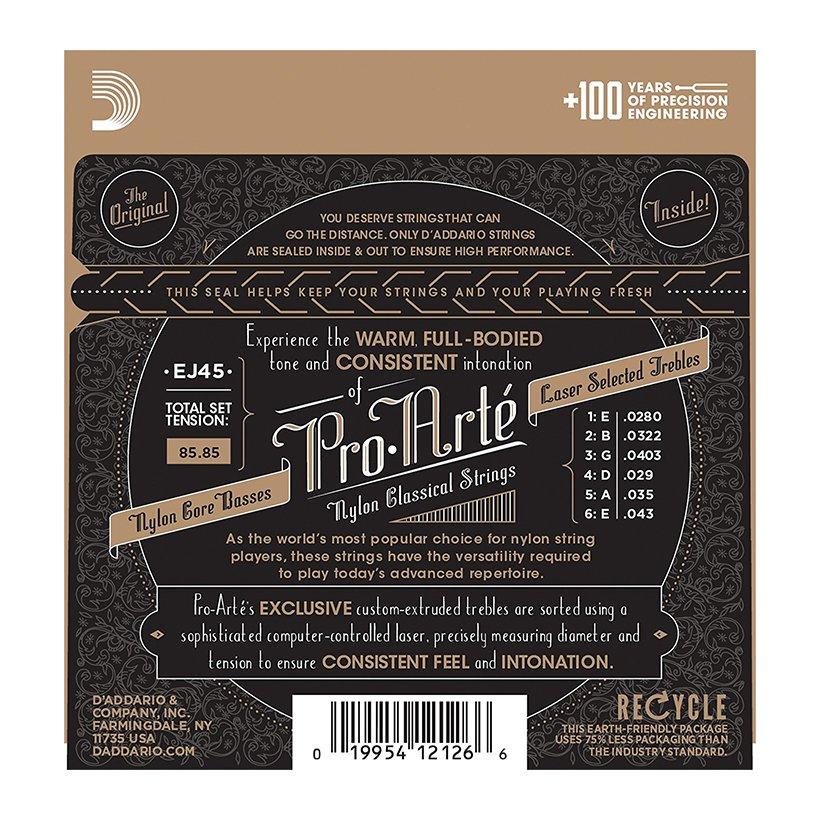 Dây Đàn Guitar Classic D'Addario EJ45