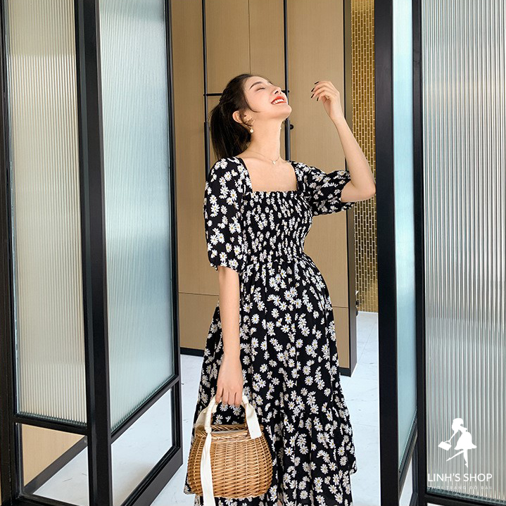 Váy Lanh Mặc Nhà Siêu Mát VN75