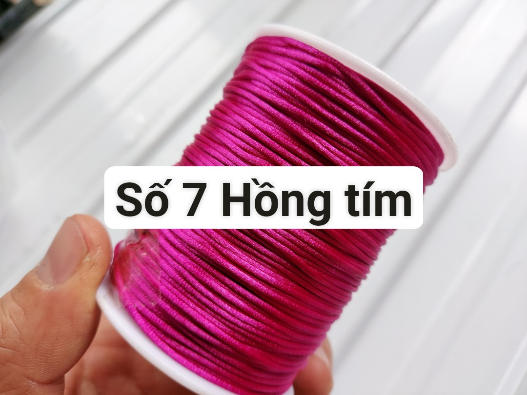 Bán lẻ 5 mét dây tim dày 1.5mm (1/2 bảng màu)