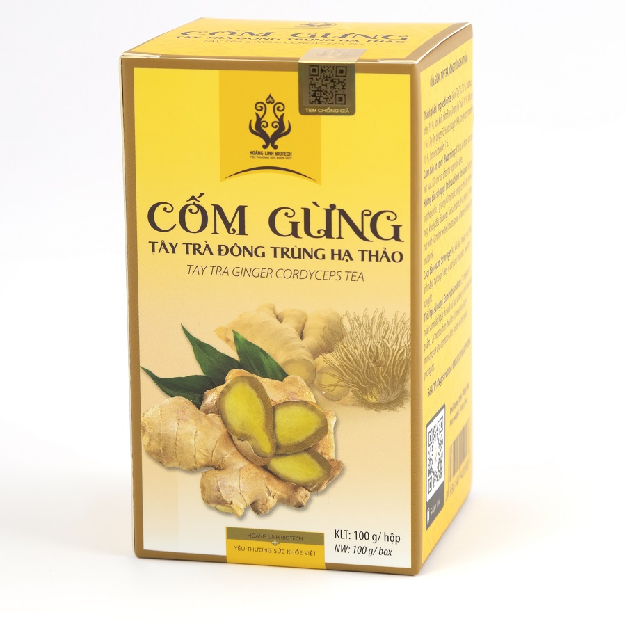 Cốm Gừng Tây Trà Đông Trùng Hạ Thảo