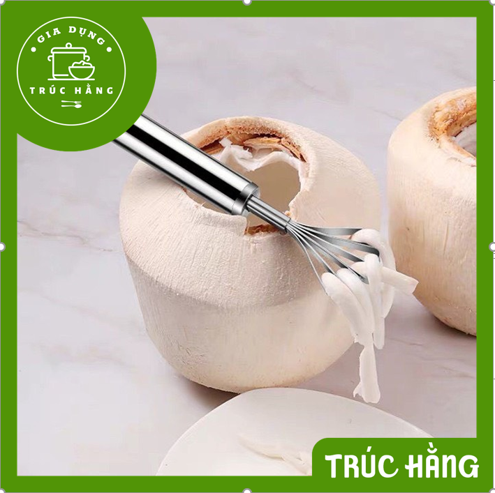 Dụng cụ nạo dừa sợi, đánh vẩy cá- Cây đánh vẩy cá... bằng thép không gỉ dễ sử dụng