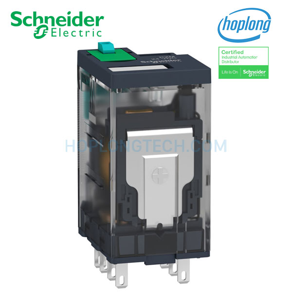 Relay trung gian RXM2AB1BD Schneider - 2 Poles (8 chân) - 24VDC