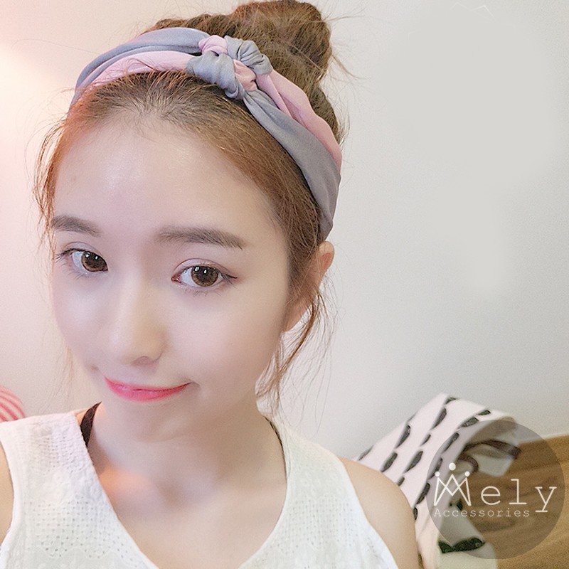 CÀI TÓC BĂNG ĐÔ LỤA HÀN QUỐC - MELY 855