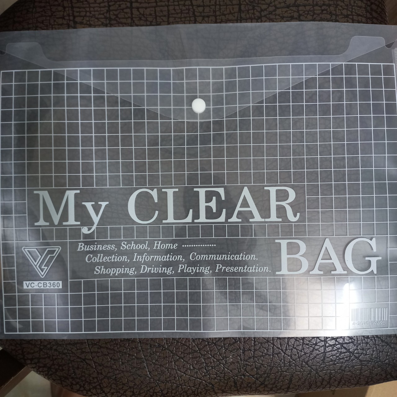 Bìa nút A4 My Clear - Màu Trắng