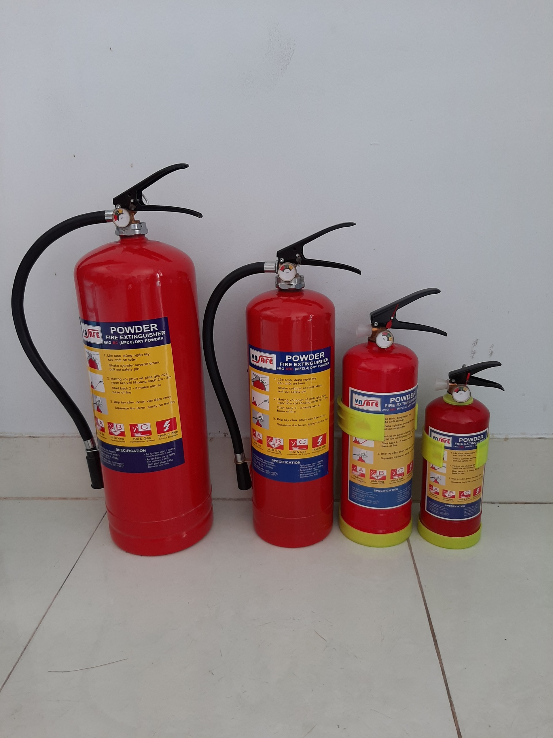 Bình cứu hỏa ABC MFlZ8 8kg