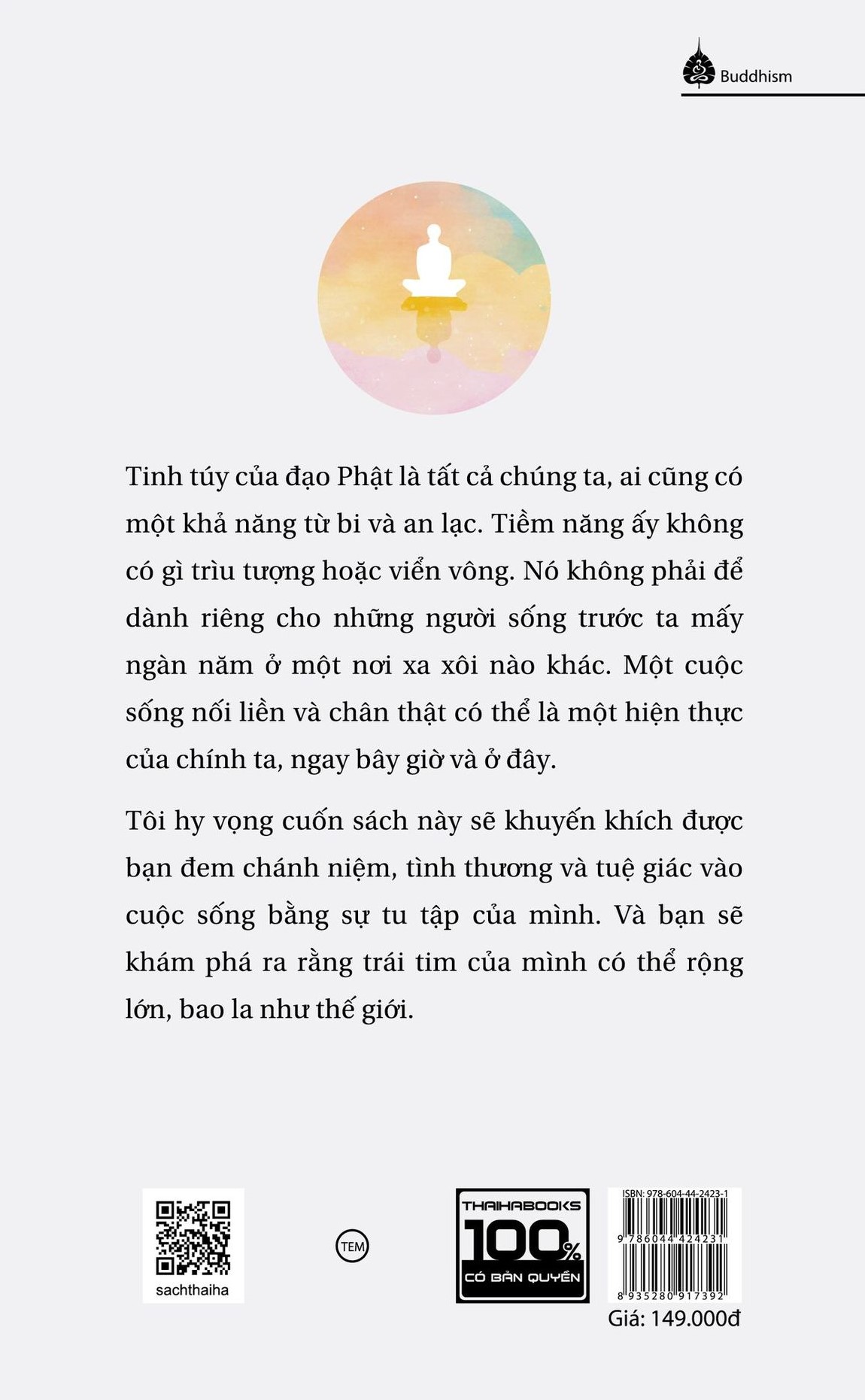 Sách - Thiền tập - Con đường dẫn tới tuệ giác và tâm từ