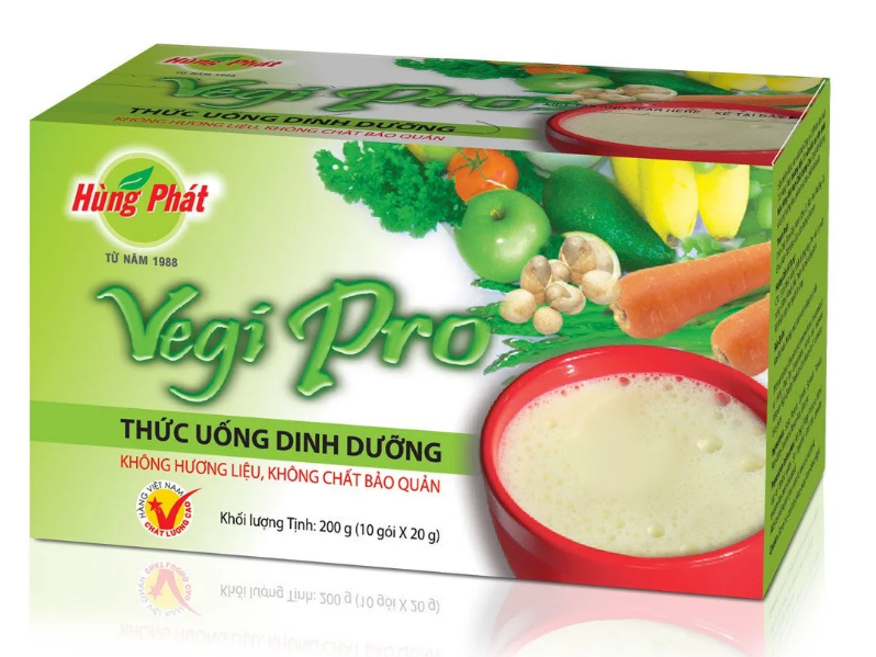 [THỨC UỐNG DINH DƯỠNG] VEGI PRO - Trà Hùng Phát