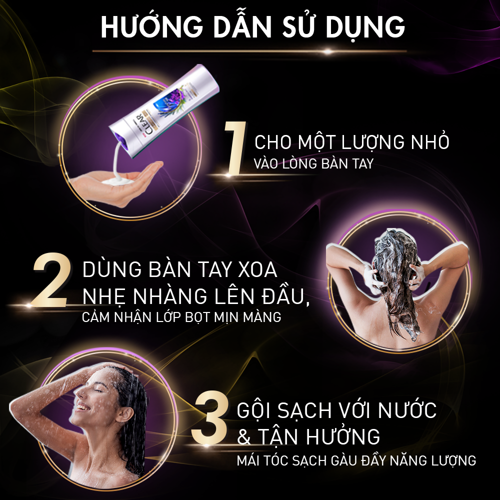 [HCM] Dầu Gội CLEAR 630g-Thảo Dược