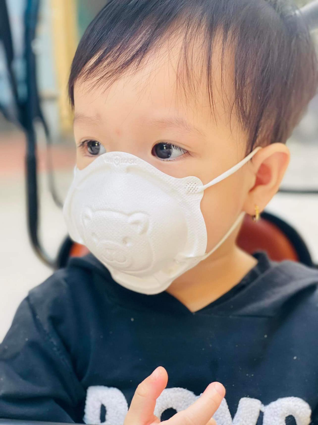 Combo 3 chiếc khẩu trang Gấu Unimask cho bé 0-2 tuổi