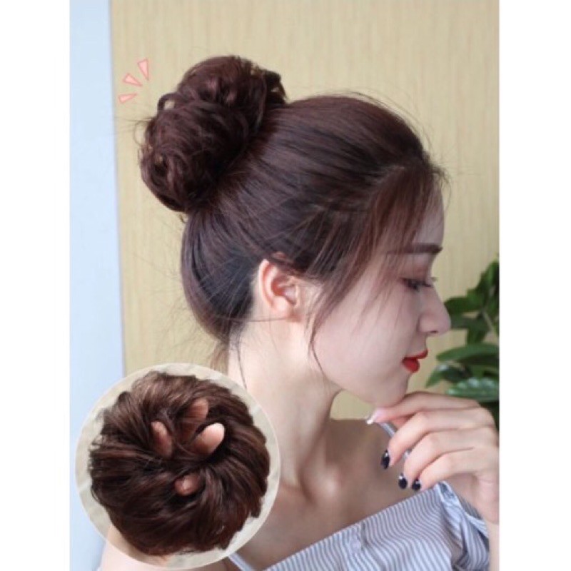 Tóc giả búi cột rối