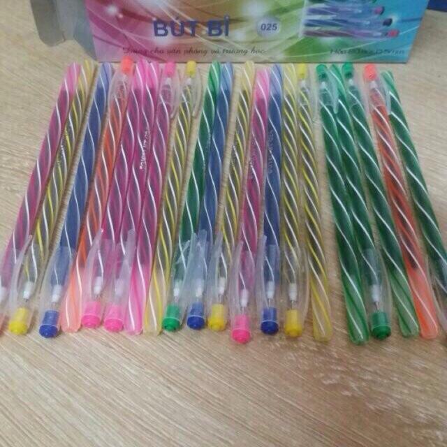 Combo 20 bút bi nến dài 024