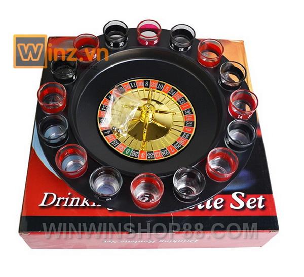 [HCM]Trò chơi Game Vòng quay may mắn (Drinking Roulette Set)