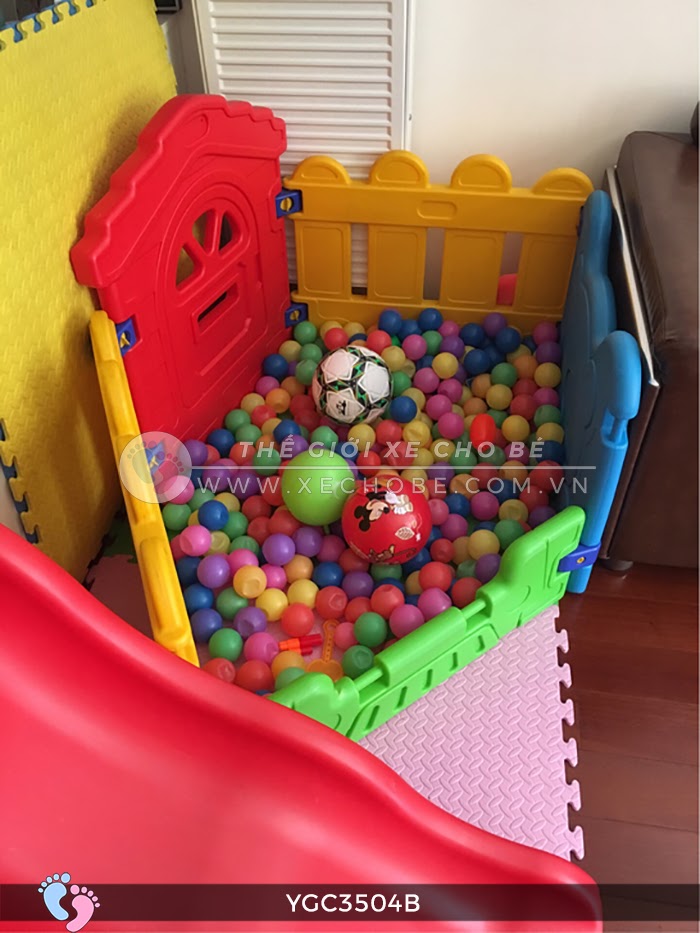 Nhà banh mini cho bé YGC-3504B
