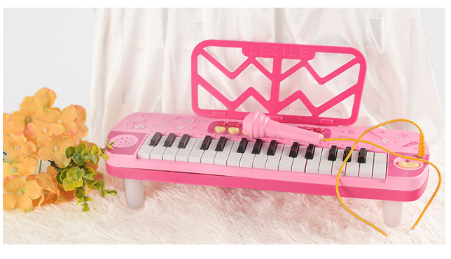Đồ Chơi Đàn Piano Cho Bé Có Đèn Nhạc Và Micro Chuẩn Âm
