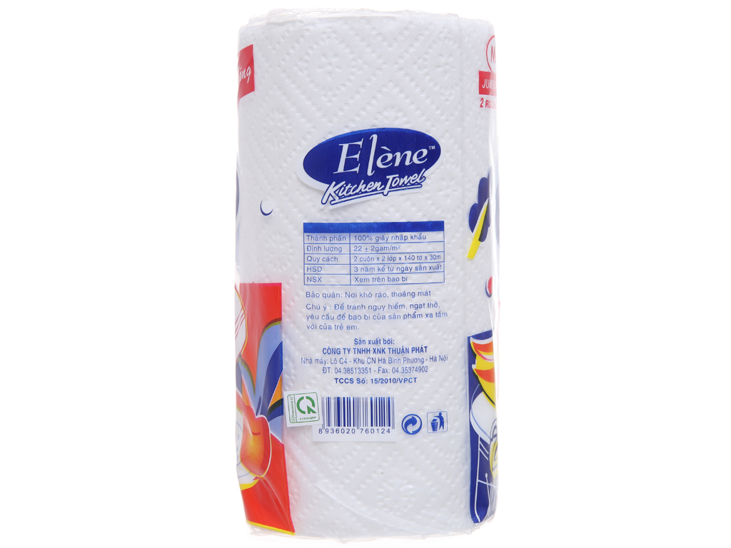 [Siêu thị WinMart] - Khăn giấy Elene bếp 2 cuộn
