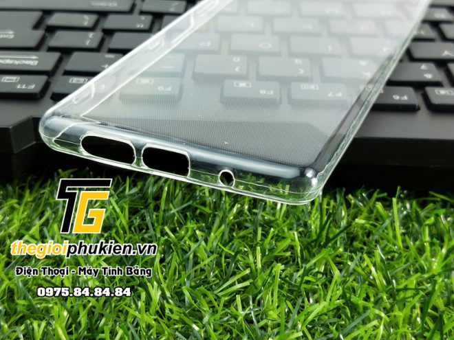 Ốp lưng Sony Xperia 5 silicon dẻo trong suốt