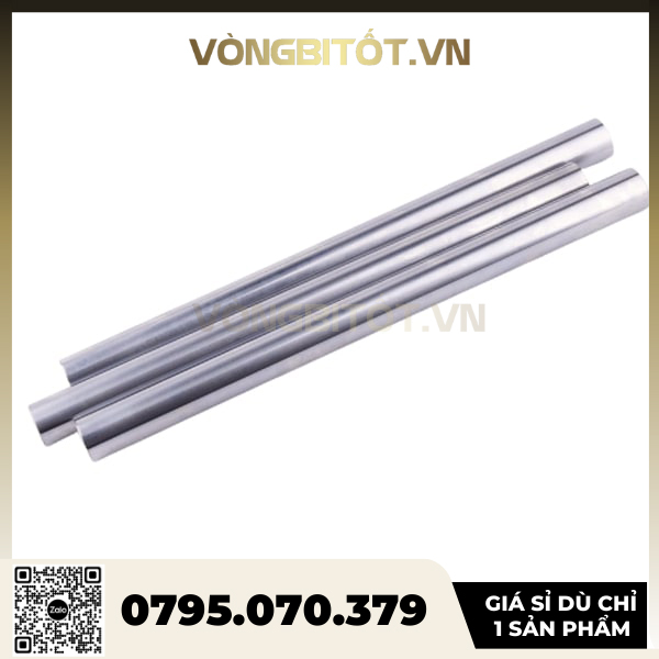Thanh Ray Trượt Tròn Phi 25 (SFC25) Dài 500mm, 1000mm, 1500mm