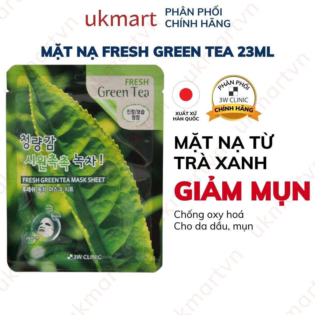 Mặt Nạ Dưỡng Da 3W CLINIC Fresh Mask 23ml