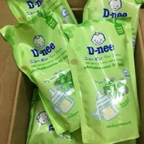 Combo 3 túi nước rửa bình sữa dnee 600ml/TúI