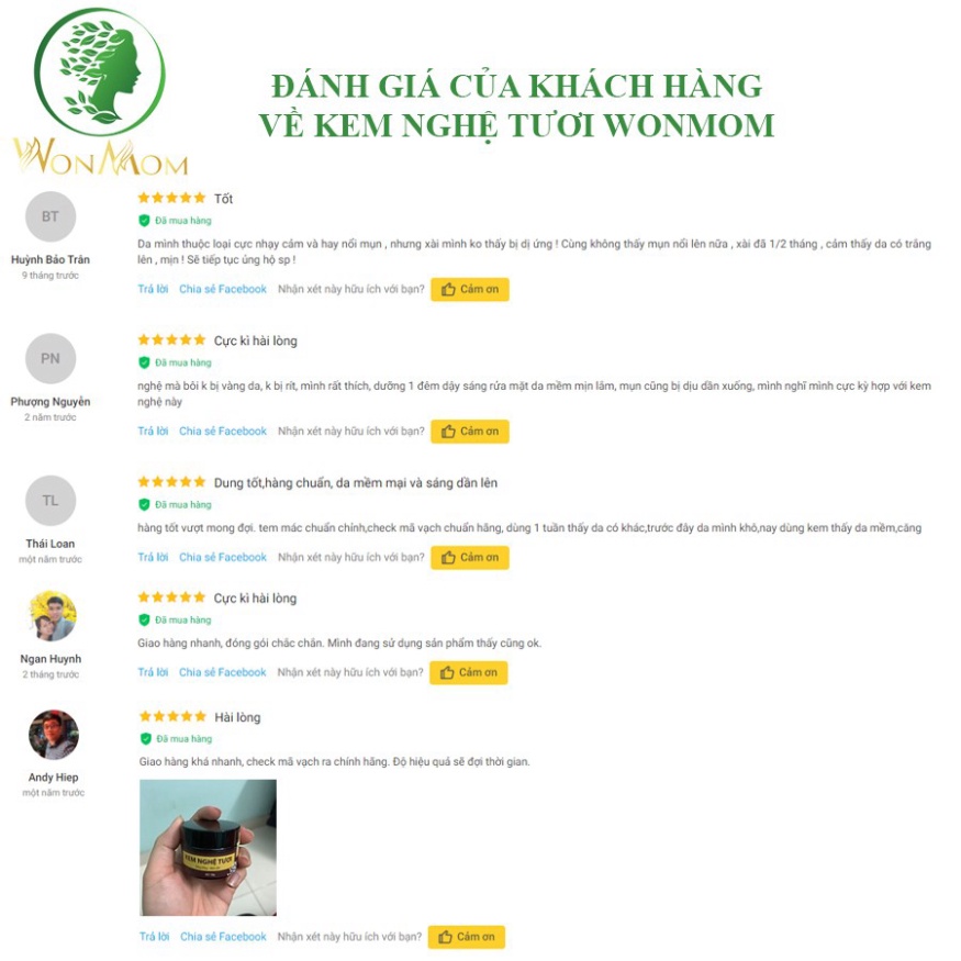 Combo sữa rửa mặt và dưỡng trắng sáng da mặt Wonmom (1 sữa tắm hữu cơ+ 1 kem nghệ tươi)