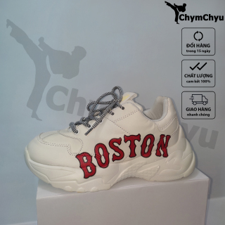 Giày MLB Boston Cao Cấp Nam, Nữ - Giày Thể Thao Sneaker MLB Màu Trắng thumbnail