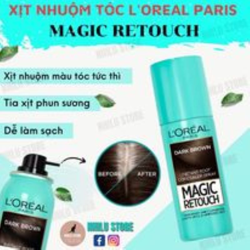 Xịt Nhuộm Tóc L'Oreal Paris Magic Retouch