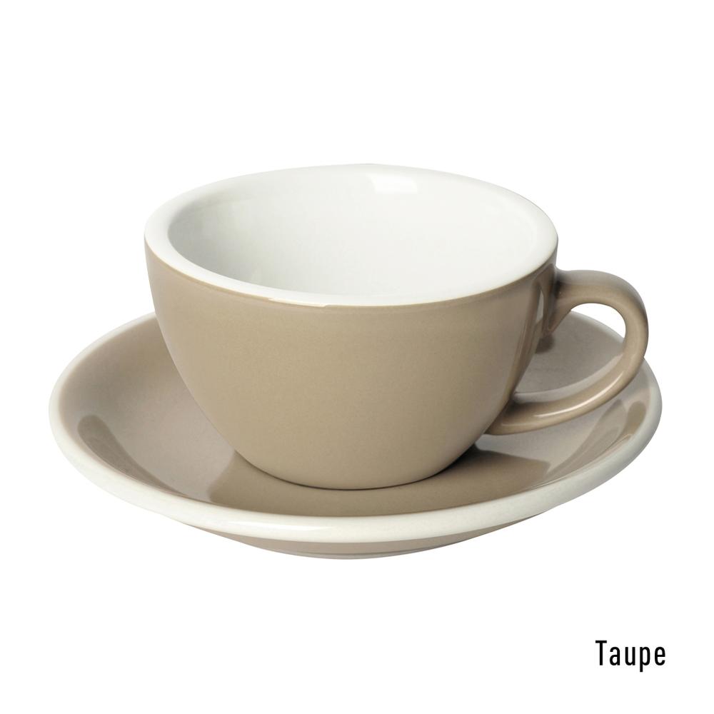 Ly cà phê egg 200ml espresso cup & saucer - loveramics