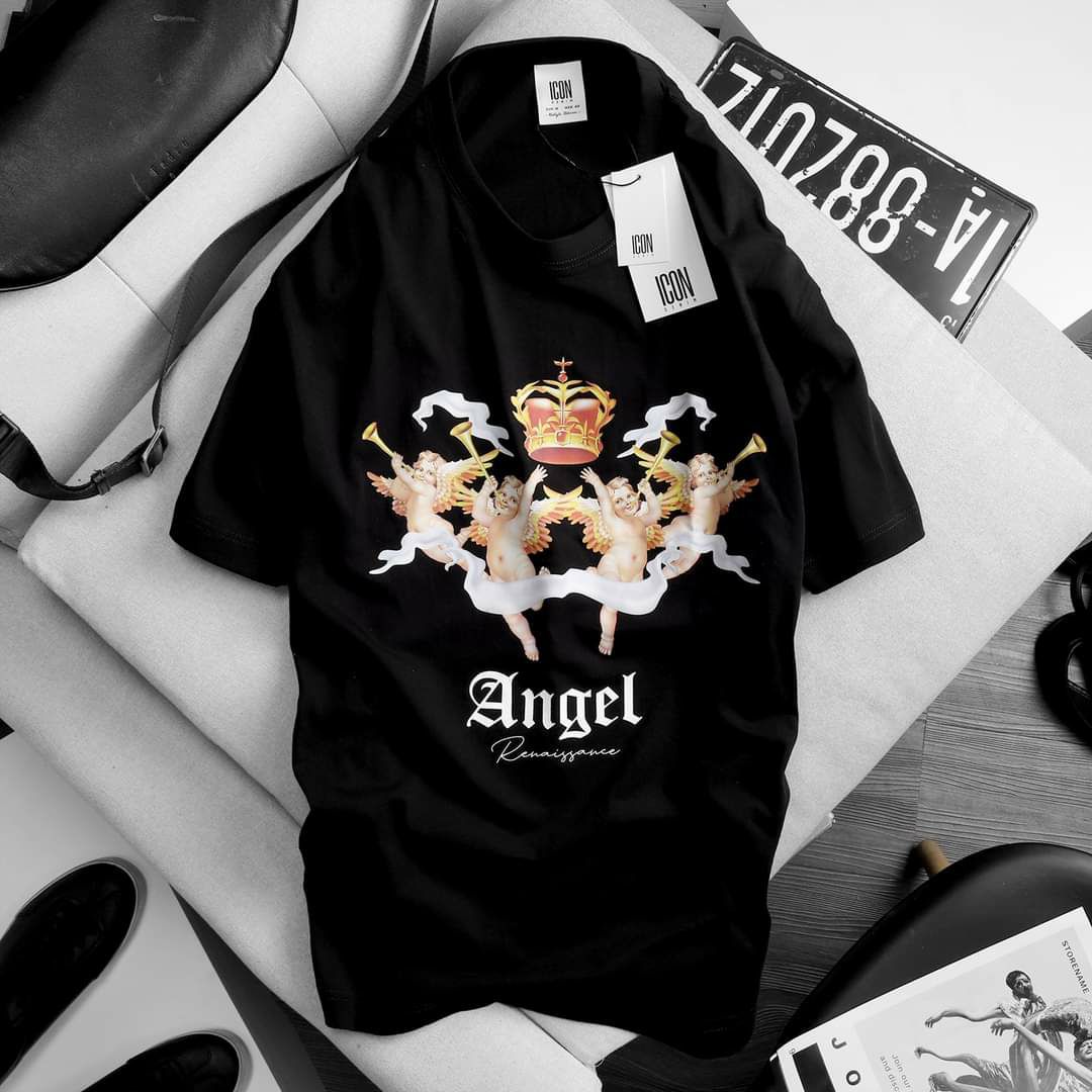 [HCM]Áo thun TAY NGẮN angel (TAY LỠ IB)