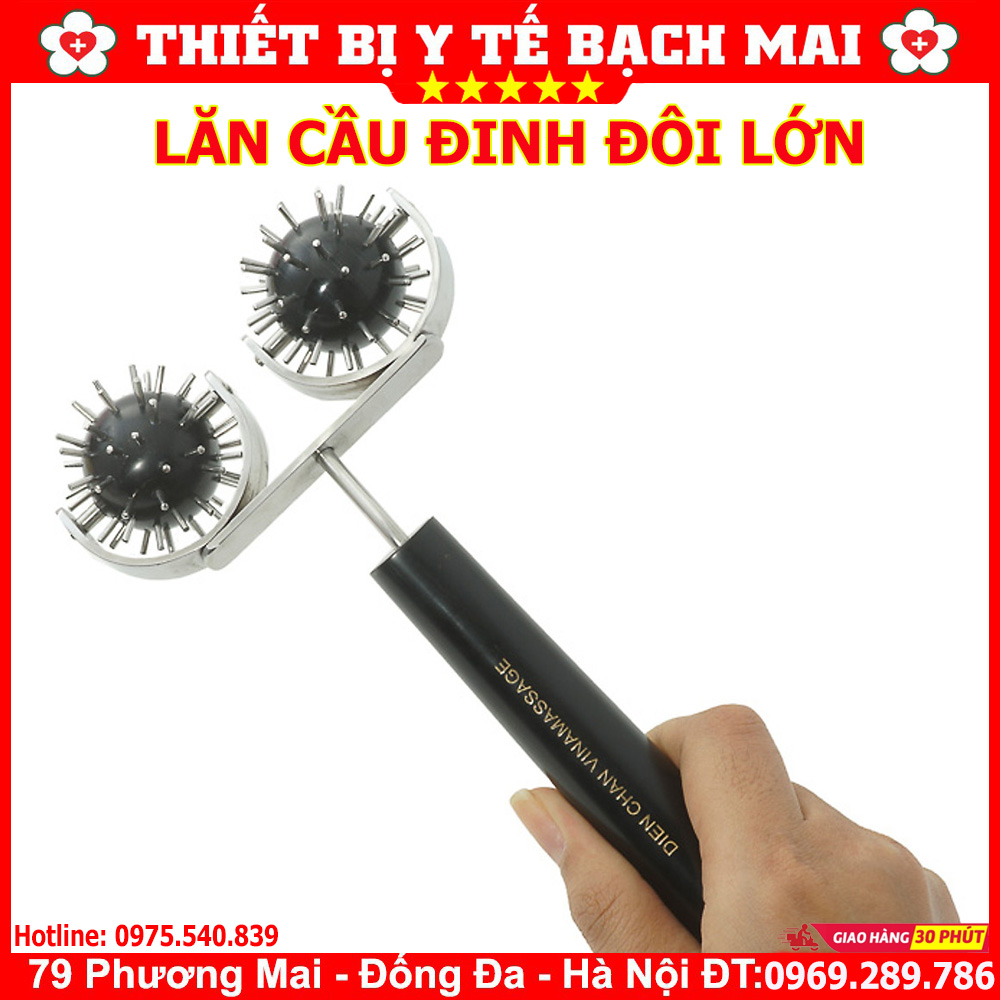 Lăn Cầu Đinh Đôi Lớn - Dụng Cụ Diện Chẩn