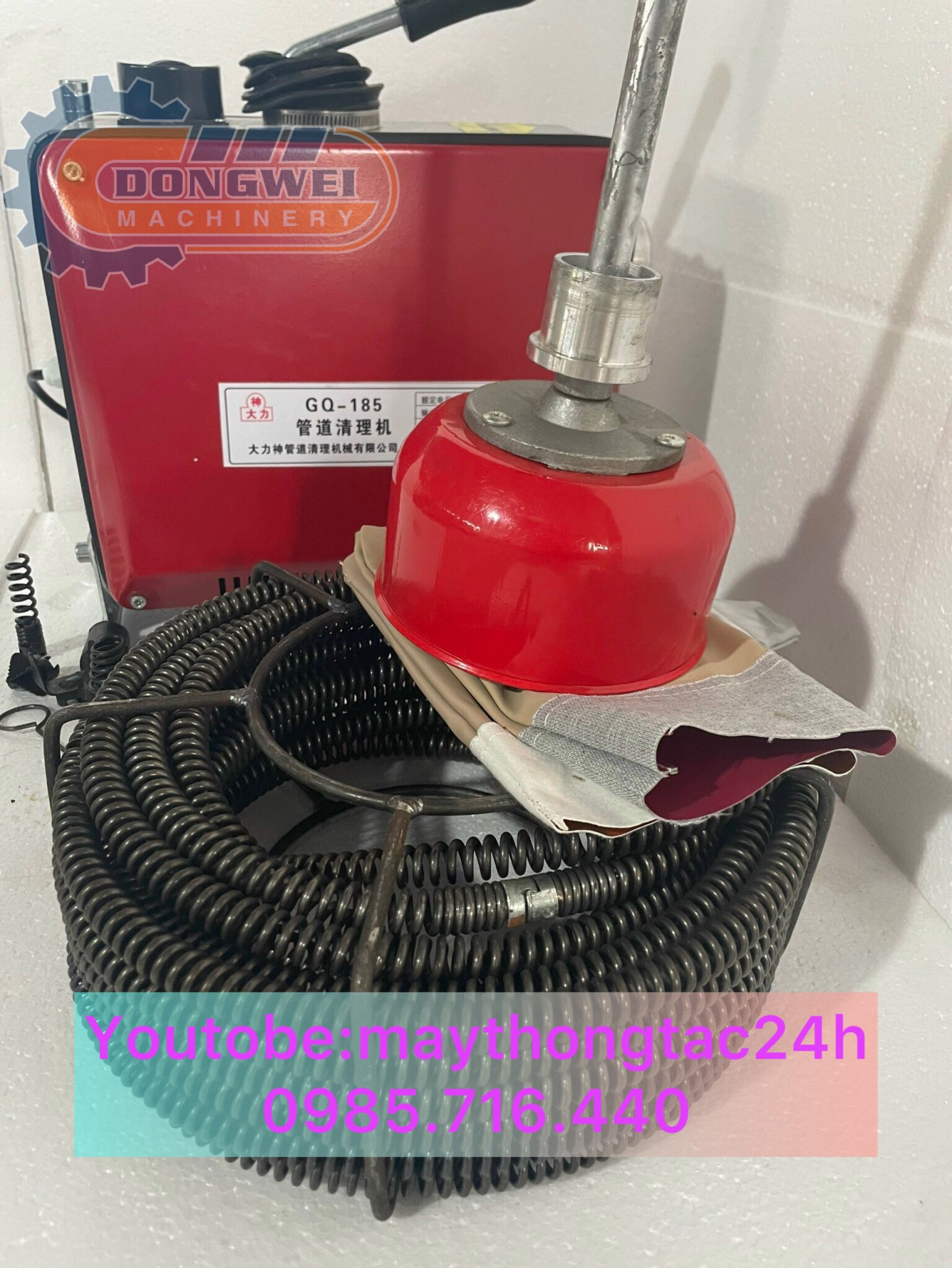 Máy thông cống GQ 185-1000w