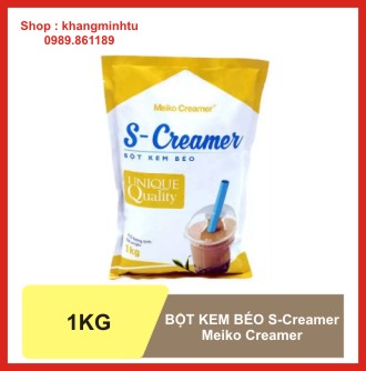 Bột Kem Béo Pha Trà Sữa S - Creamer Gói 1kg