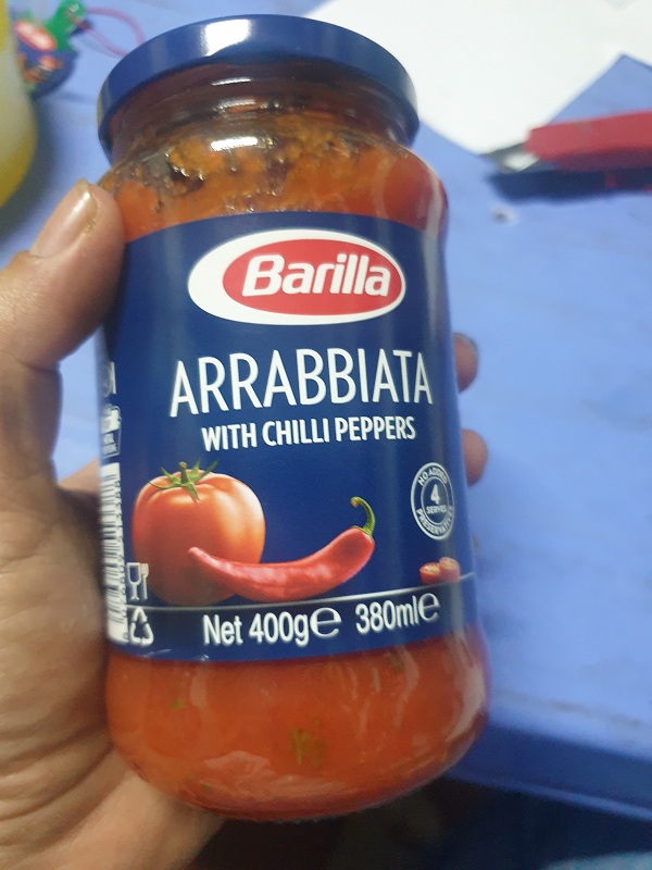 SỐT CÀ CHUA VỊ ỚT BARILLA ARRABBIATA 400G