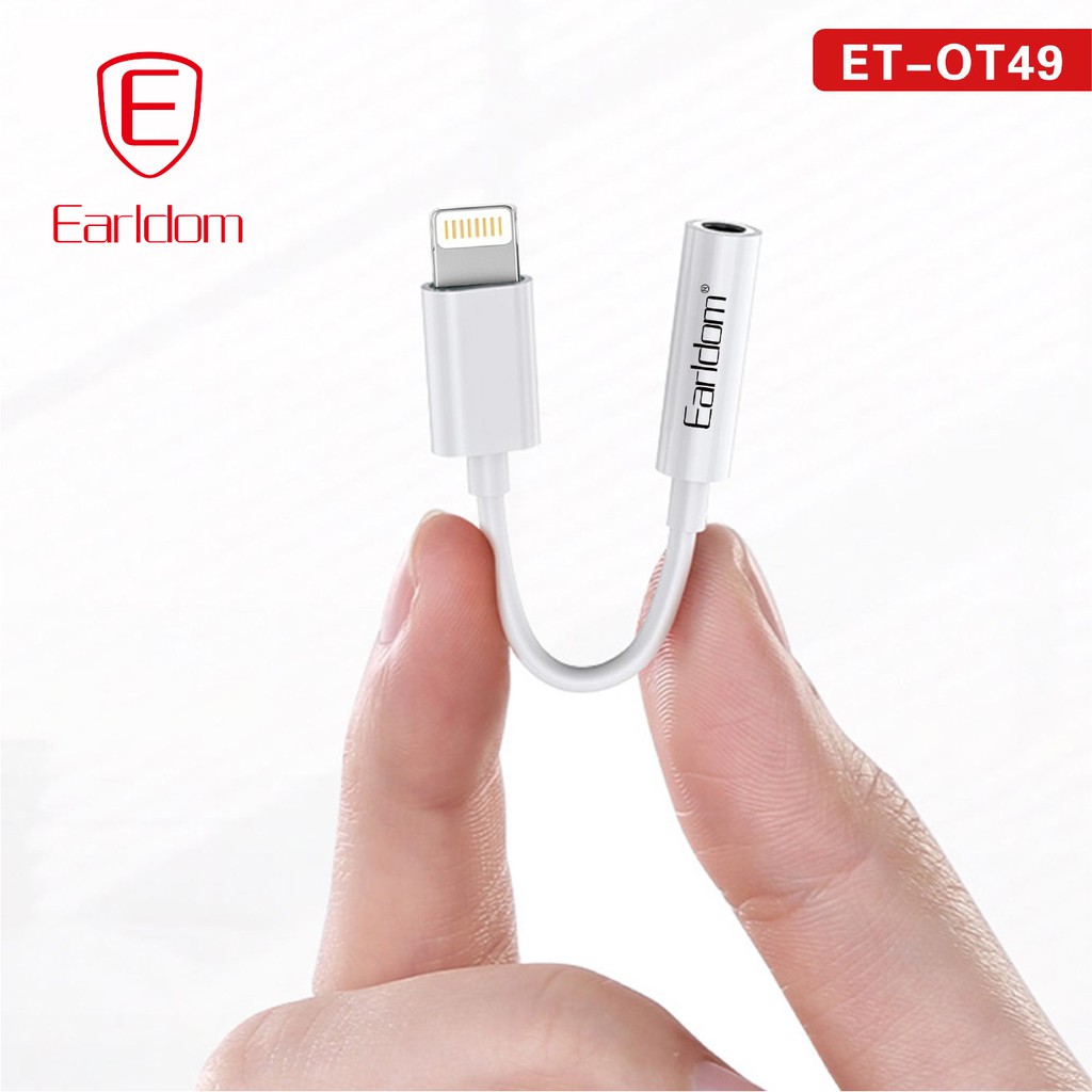 Jack Chuyển Lightning Sang 3.5mm Earldom ET-OT49 ( Kết Nối Bluetooth)