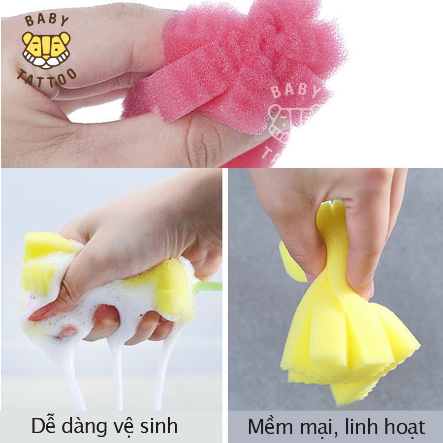 [HCM]Dụng cụ rửa ly đầu mút bọt biển