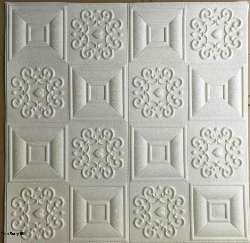 [HCM]Xốp dán tường giả da cách âm-cách nhiệt mẫu sang trọng 70x 70cm (Loại đẹp) cao cấp