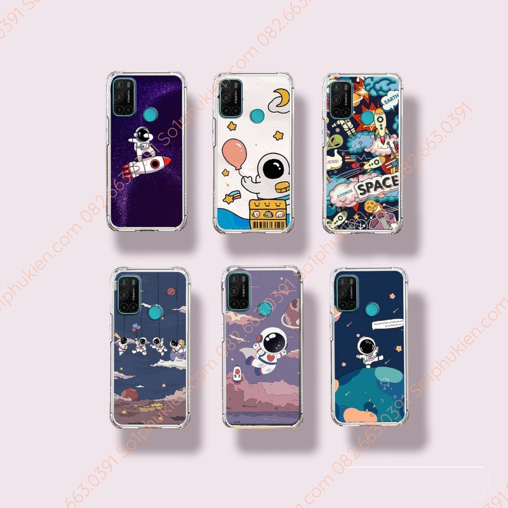 Ốp Lưng Vsmart Joy 4 In Hình Phi Hành Gia Chất Đẹp