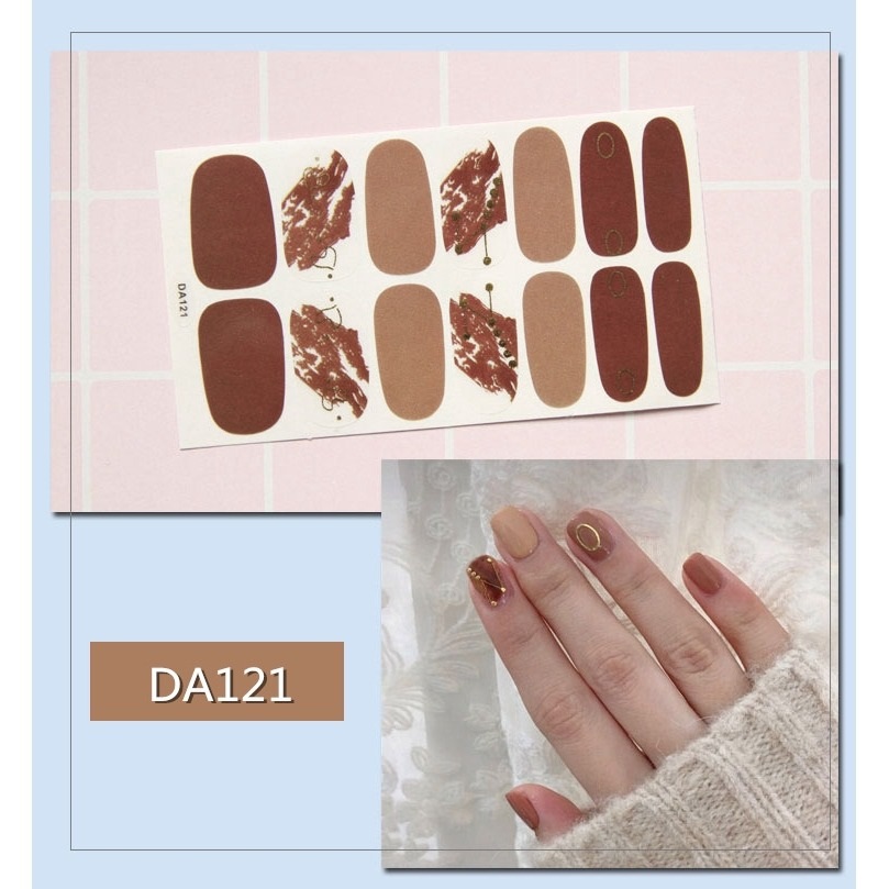Set 14 Nhãn Dán Móng, Sticker Dán Móng Nghệ Thuật mẫu mới 💖💖💖