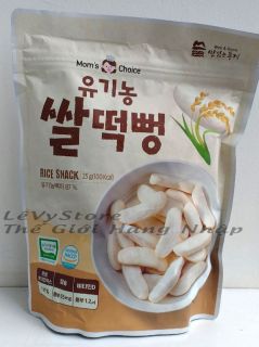 Bánh gạo hữu cơ Mom s Choice Hàn quốc cho bé Vị Lúa Mạch 25g - LeVyStore thumbnail