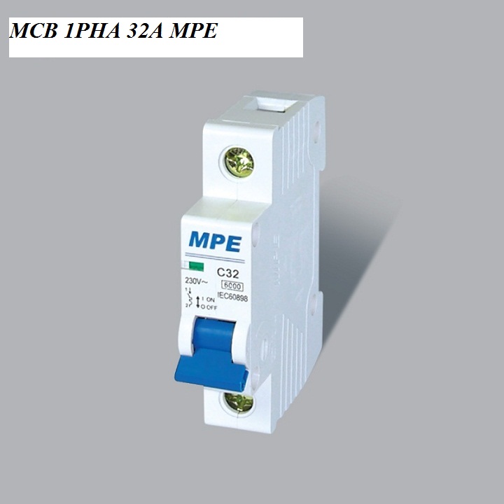 CB 1 PHA MPE ,CẦU DAO ĐIỆN 1TEP 20A -16A-32A-40A-50A