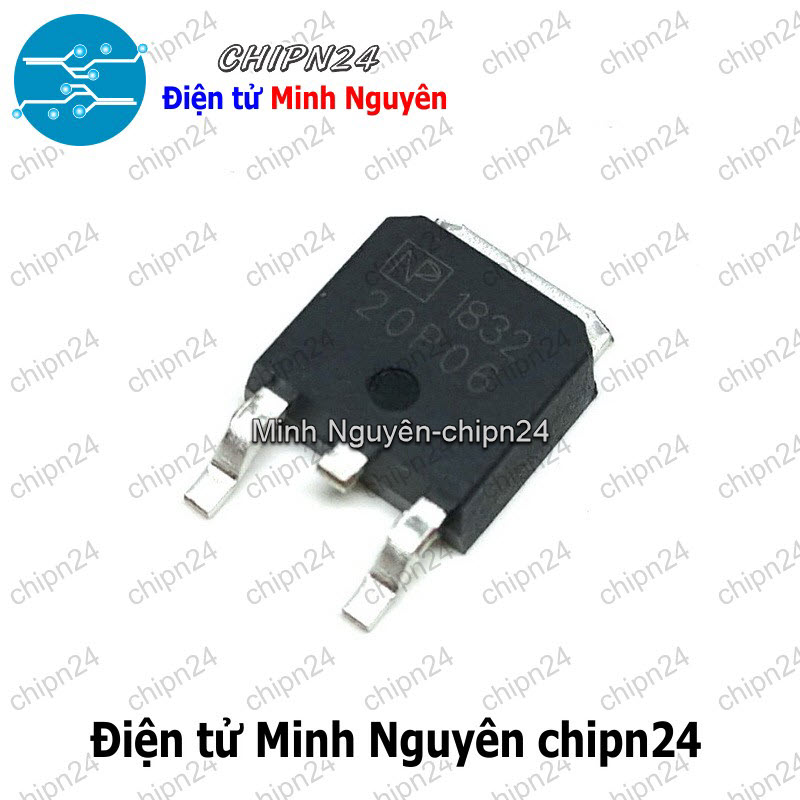 [1 con] (SOP) Mosfet Dán 20P06 TO-252 18A 60V Kênh P (SMD) (NPD20P06 NPD 20P06) - HH005240
