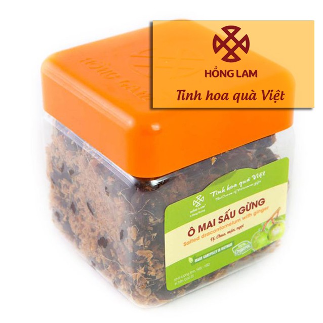 Ô MAI SẤU GỪNG HỒNG LAM 200G