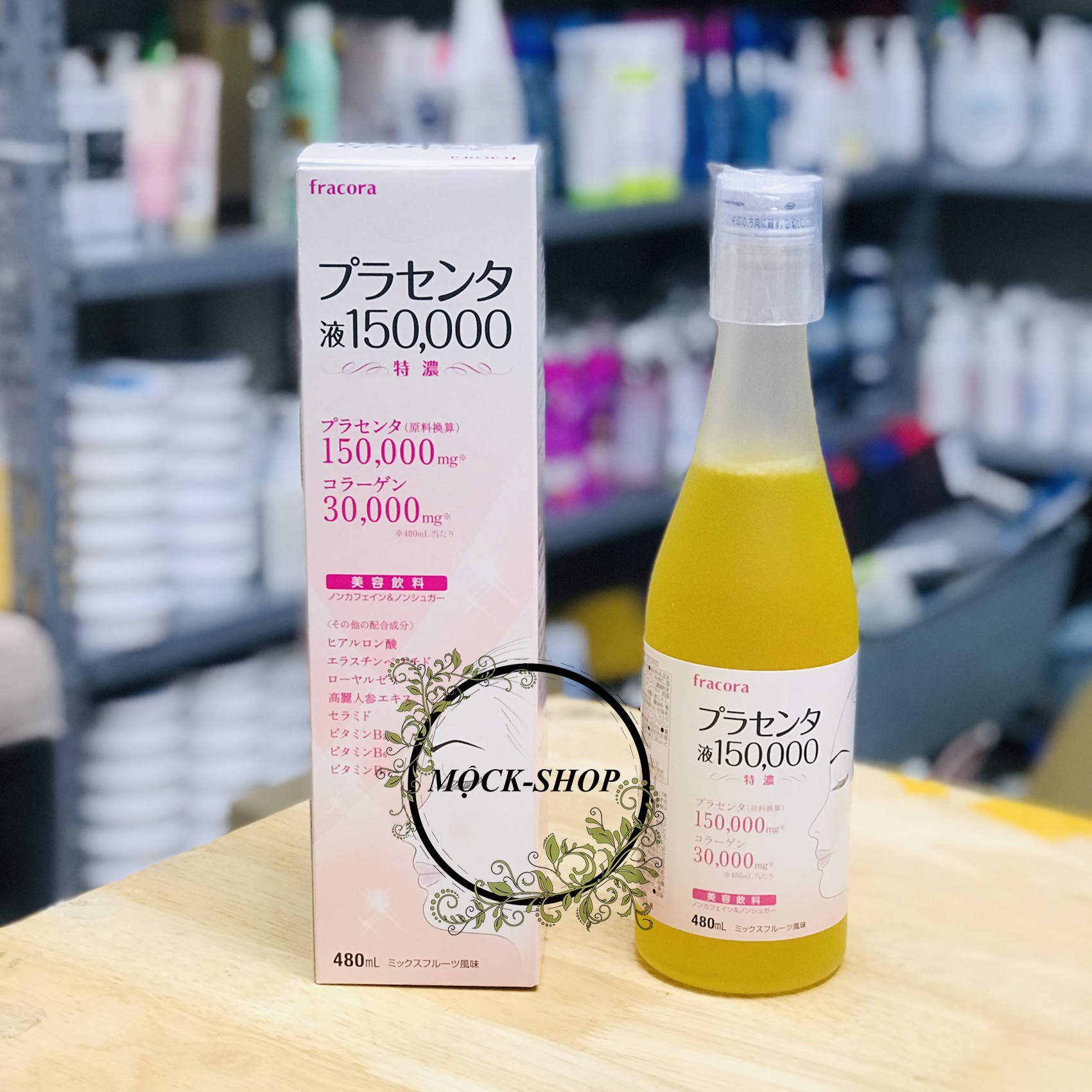 Nước uống collagen nhau thai Fracora Placenta 150.000mg