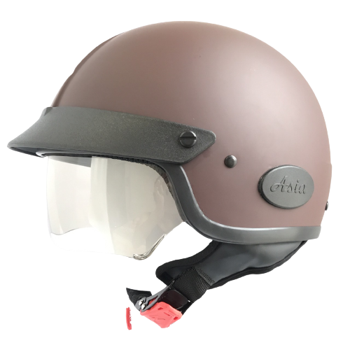 Mũ bảo hiểm trùm 3/4 đầu Kính âm Asia MT139 - Vòng đầu 57-59cm - Hàng chính hãng - Bảo hành 12 tháng