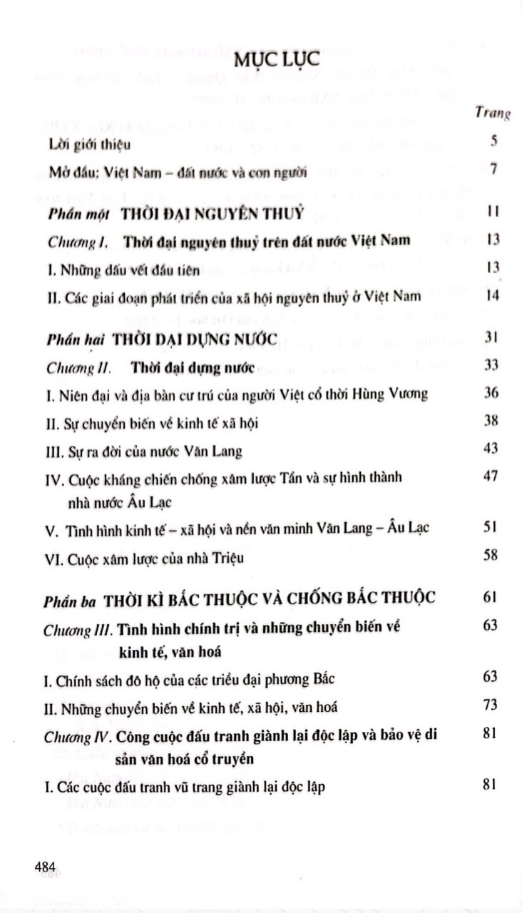 Sách - Đại Cương Lích Sử Việt Nam Tập 1