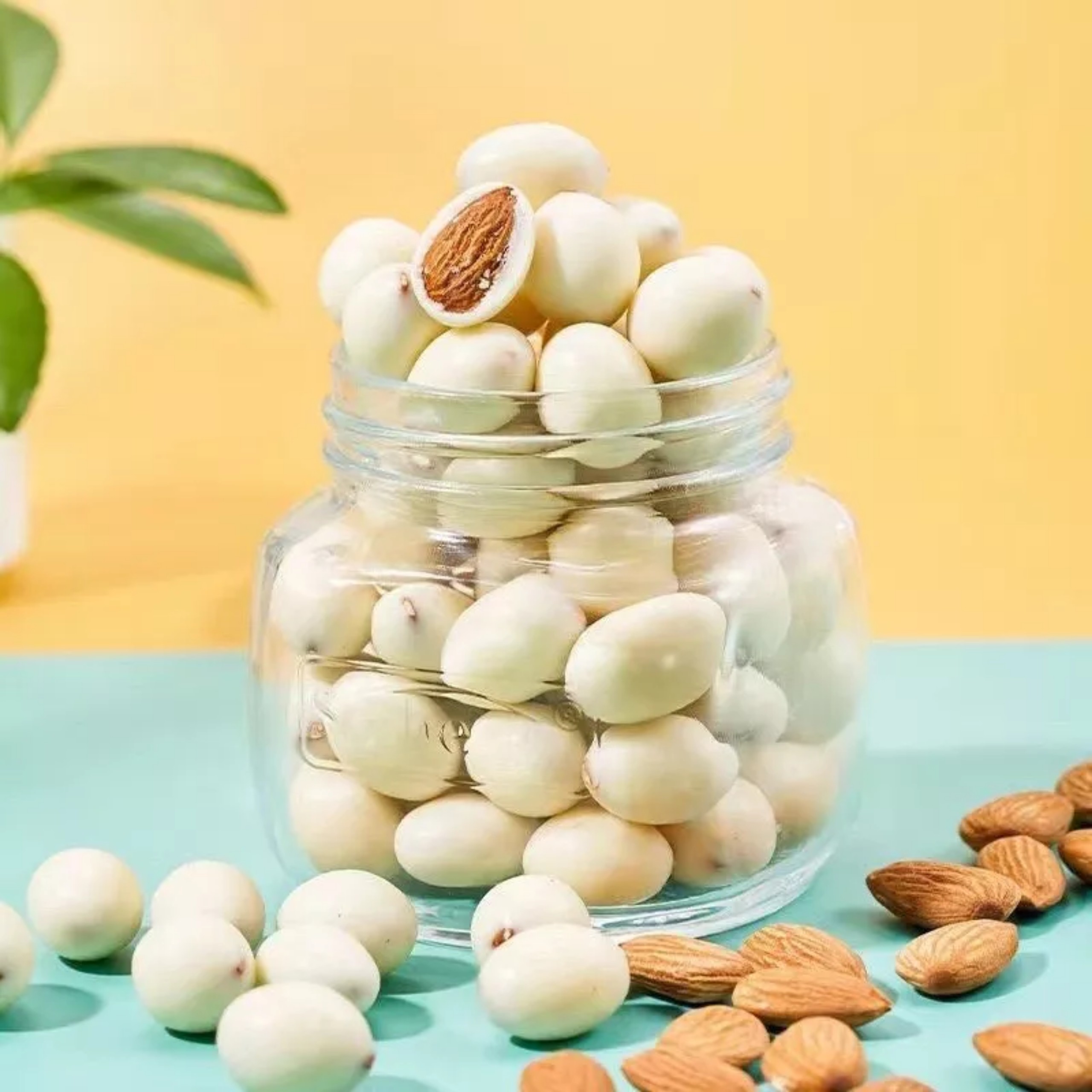 Kẹo bọc hạnh nhân nhiều vị (socola/ sữa) gói 60g