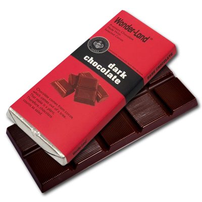 Dark Chocolate Wonder-Land 45gr (pack 3pcs)